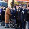 His Majesty The King Visits Luton and speaks to AFVBC Veterans